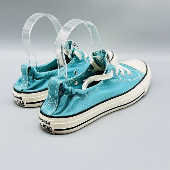Converse Shoes Womens 8 Blue Canvas Chuck Taylor All Star Shoreline Sneakers - Picture 9 of 13